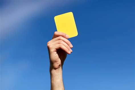 yellow card tips|The Ultimate Guide to Yellow Cards for Football (Soccer) Referees.